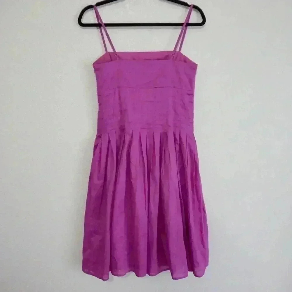 Isaac Mizrahi Fushia Summer Party Cocktail Dress - Picture 4 of 5